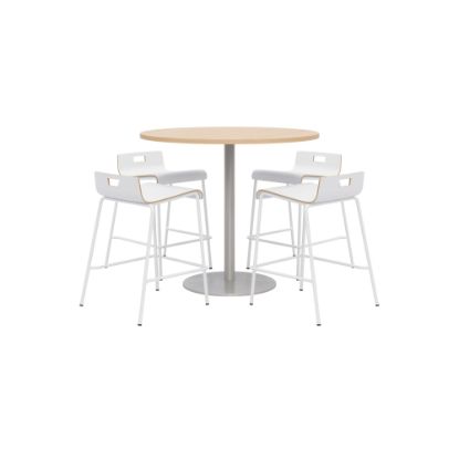 Picture of KFI Studios Proof High Bistro Table Set, White