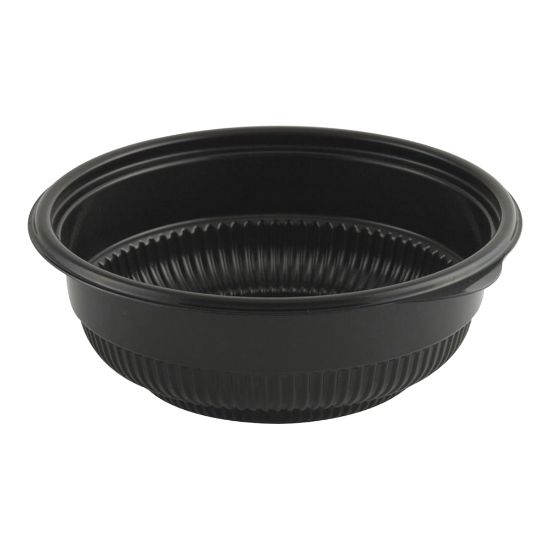 Picture of Anchor Packaging MicroRaves Incredi-Bowl Bases, 0.38 Qt, Black, Carton Of 250 Bowls