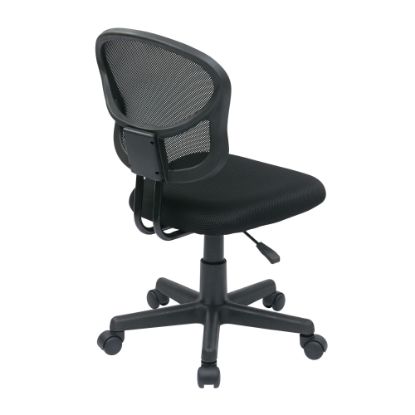 Picture of Office Star Mesh Mid-Back Task Chair, Black