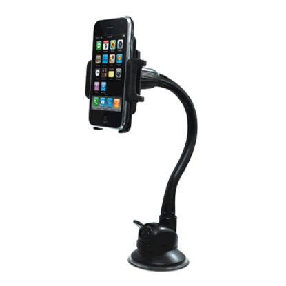 Picture of Macally mGRIP Automobile Suction Cup Holder Mount, 3-1/4inH x 4-13/16inW x 8-5/16inD, Black