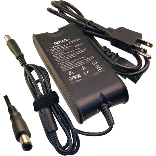 Picture of Denaq AC Adapter For Dell Inspiron, Latitude, Precision, Studio, Vostro & XPS Series Laptops, Black, DOTDQPA127450