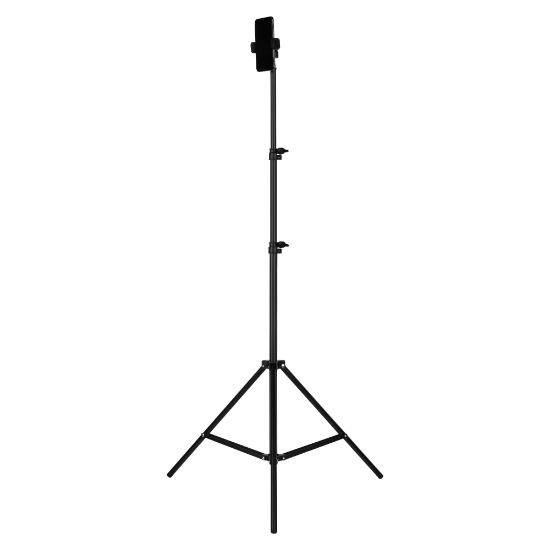 Picture of Volkano Insta Series Mobile Phone Floor Standing Tripod, 81in, Black, VK-6511-BK