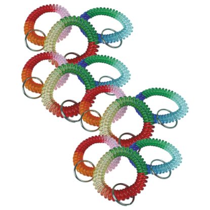 Picture of The Pencil Grip Wrist Coils, Multicolor, Pack Of 12 Coils