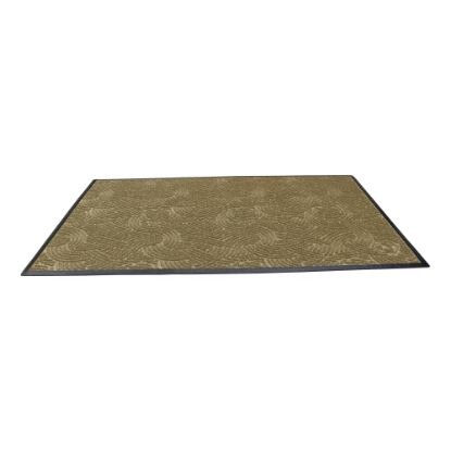 Picture of Waterhog Plus Swirl Floor Mat, 48in x 72in, Khaki