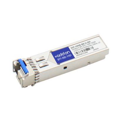 Picture of AddOn MSA Compliant 10GBase-BX SFP+ Transceiver - SFP+ transceiver module - 10 GigE - 10GBase-BX - LC single-mode - up to 6.2 miles - 1270 (TX) / 1330 (RX) nm