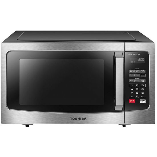 Picture of Toshiba 1.6 Cu Ft Microwave With Inverter Technology, Stainless Steel