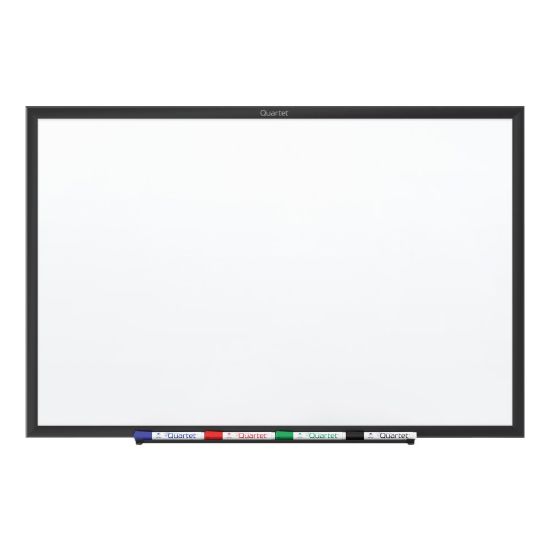 Picture of Quartet Classic Magnetic Dry-Erase Whiteboard, 48in x 72in, Aluminum Frame With Black Finish