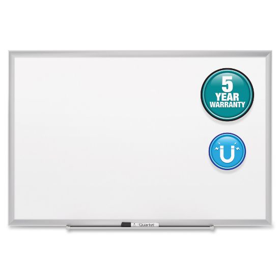 Picture of Quartet Classic Magnetic Dry-Erase Whiteboard, 24in x 36in, Aluminum Frame With Silver Finish