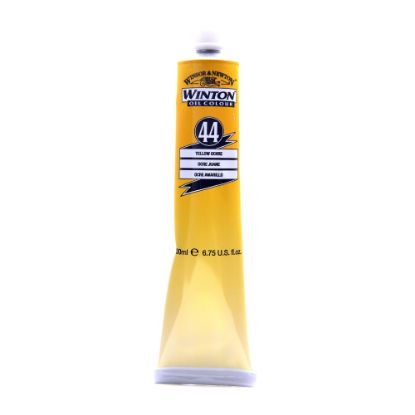 Picture of Winsor & Newton Winton Oil Colors, 200 mL, Yellow Ochre, 44