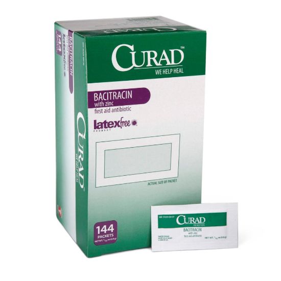 Picture of CURAD Bacitracin Ointment, 0.03 Oz, Pack Of 1,728