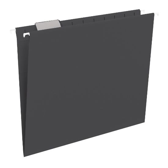 Picture of Smead Hanging File Folders, Letter Size, Black, Box Of 25 Folders