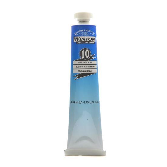 Picture of Winsor & Newton Winton Oil Colors, 200 mL, Cerulean Blue Hue, 10