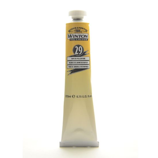 Picture of Winsor & Newton Winton Oil Colors, 200 mL, Naples Yellow Hue, 29