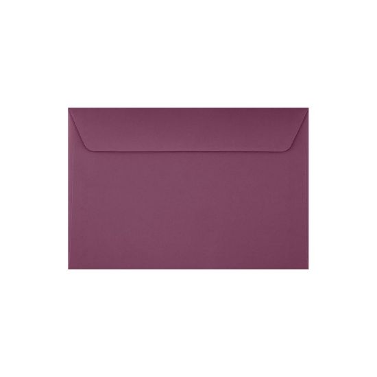 Picture of LUX Booklet 6in x 9in Envelopes, Gummed Seal, Vintage Plum, Pack Of 1,000