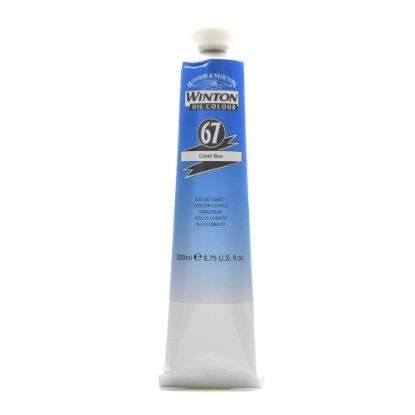 Picture of Winsor & Newton Winton Oil Colors, 200 mL, Cobalt Blue, 67