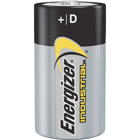 Picture of Energizer Industrial Alkaline D Battery Boxes of 12 - For Multipurpose - D - 2050 mAh - 72 / Carton