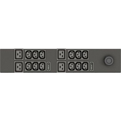 Picture of Vertiv Geist Monitored Rack PDU - (12) C13| (4) C19| L6-30P| 208V| RPDU - Monitored - 12 x IEC 60320 C13, 4 x IEC 60320 C19 - 230 V - Horizontal - Rack Mount - Rack-mountable