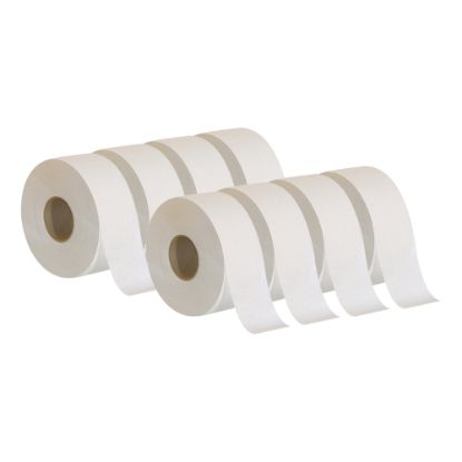 Picture of Pacific Blue Basic by GP PRO Jumbo 1-Ply High-Capacity Toilet Paper, Pack Of 8 Rolls