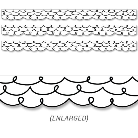 Picture of Creative Teaching Press EZ Border, Core Decor Loop-De-Loop, 48' Per Pack, Set Of 3 Packs