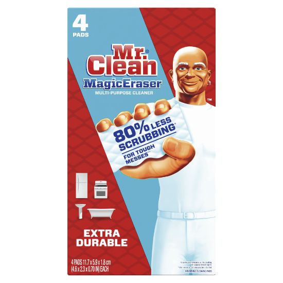 Picture of Mr. Clean Magic Eraser Extra Power Pads, Box Of 4