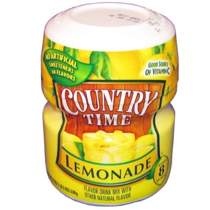 Picture of Country Time Lemonade Drink Mix, 19 Oz, Case Of 12