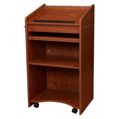 Picture of Oklahoma Sound? The Aristocrat Non-Sound Lectern, Medium Oak