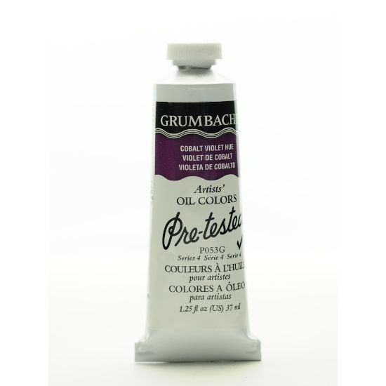 Picture of Grumbacher P053 Pre-Tested Artists Oil Colors, 1.25 Oz, Cobalt Violet Hue