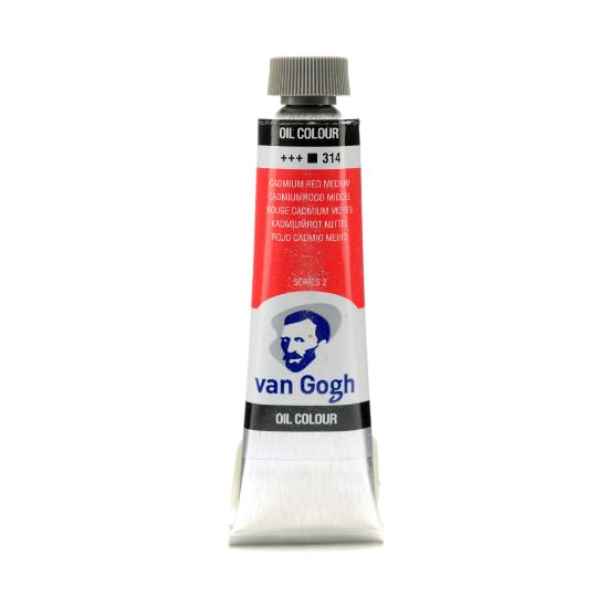 Picture of Van Gogh Oil Colors, 1.35 oz, Cadmium Red Medium, Pack Of 2