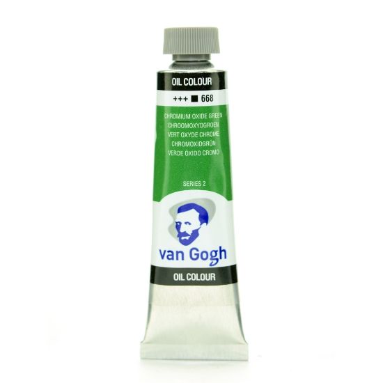 Picture of Van Gogh Oil Colors, 1.35 oz, Chrome Oxide Green, Pack Of 2