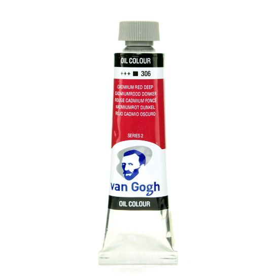 Picture of Van Gogh Oil Colors, 1.35 Oz, Cadmium Red Deep, Pack Of 2