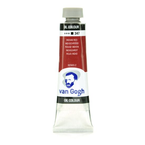 Picture of Van Gogh Oil Colors, 1.35 oz, Indian Red, Pack Of 2