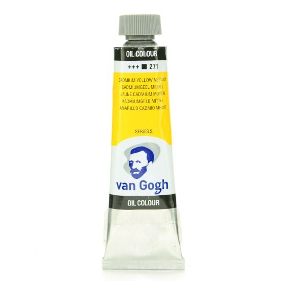 Picture of Van Gogh Oil Colors, 1.35 oz, Cadmium Yellow Medium, Pack Of 2