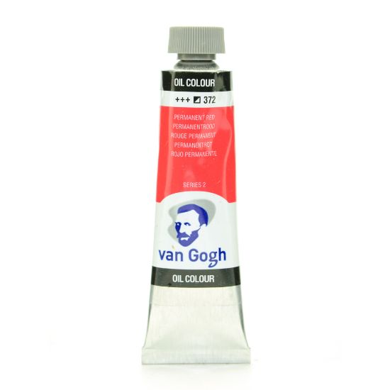 Picture of Van Gogh Oil Colors, 1.35 oz, Permanent Red, Pack Of 2