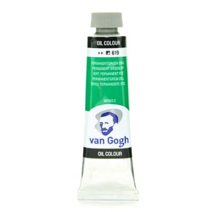 Picture of Van Gogh Oil Colors, 1.35 oz, Permanent Green Deep, Pack Of 2