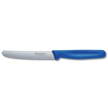 Picture of Victorinox Round Tip Steak Knife, 4-1/2in, Blue