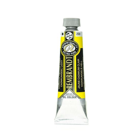 Picture of Rembrandt Artists Oil Colors, 40 mL, Cadmium Yellow Light, 208