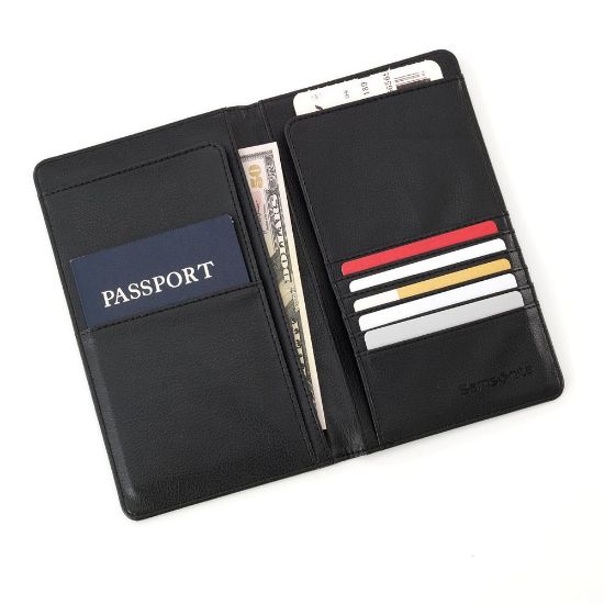 Picture of Samsonite Passport Travel Wallet, Black