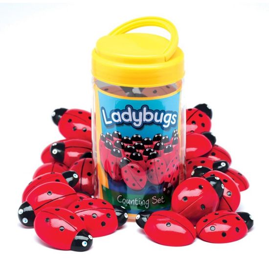 Picture of Yellow Door 22-Piece Ladybugs Counting Set, Pre-K To Grade 1