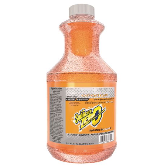 Picture of Sqwincher Lite Liquid Concentrate, Orange, 64 Oz, Case Of 6