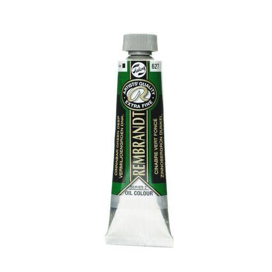 Picture of Rembrandt Artists Oil Colors, 40 mL, Cinnabar Green Deep, 627, Pack Of 2