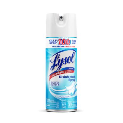 Picture of Lysol Disinfectant Spray, Crisp Linen Scent, 12.5 Oz Bottle