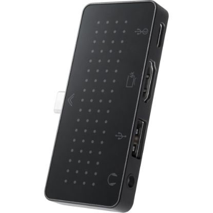 Picture of Twelve South StayGo 12-2039 Docking Station - for Notebook/Tablet/Headphone/Hard Drive/Flash Drive - 100 W - USB Type C - 4K - 3840 x 2160 - USB Type-A - USB Type-C - HDMI - Black - Wired