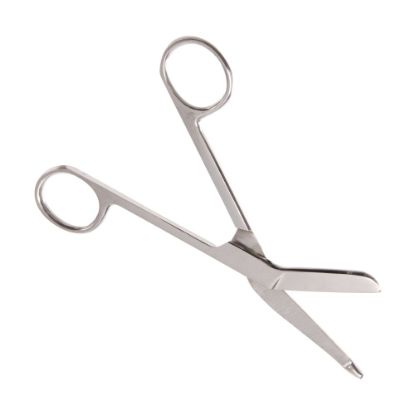 Picture of MABIS Precision Stainless-Steel Lister Bandage Scissors, 7 1/4in, Silver