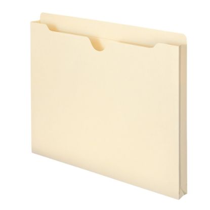 Picture of Smead Expanding Reinforced Top-Tab File Jackets, 1in Expansion, Letter Size, Manila, Box Of 50