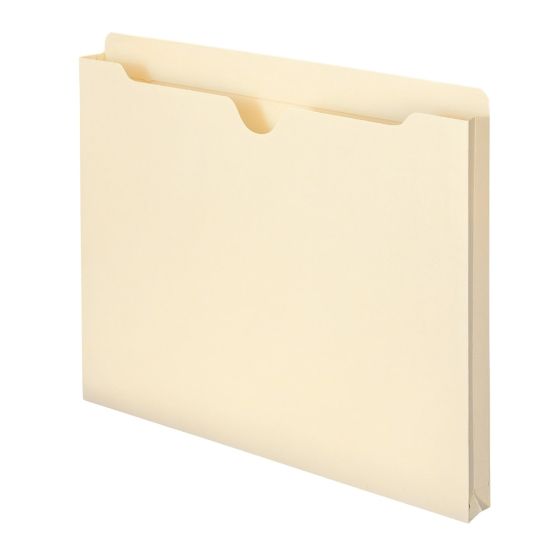 Picture of Smead Expanding Reinforced Top-Tab File Jackets, 1in Expansion, Letter Size, Manila, Box Of 50