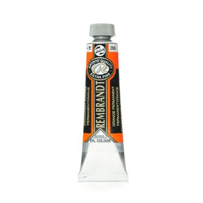 Picture of Rembrandt Artists Oil Colors, 40 mL, Permanent Orange, 266