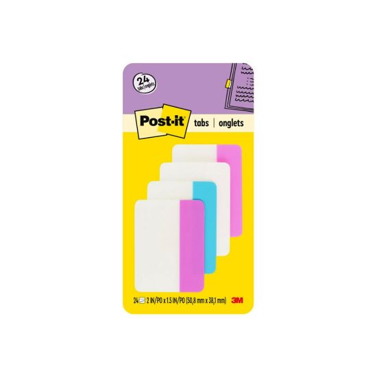 Picture of Post-it Filing Tabs, 2 in. x 1.5 in., Pack of 24 Tabs