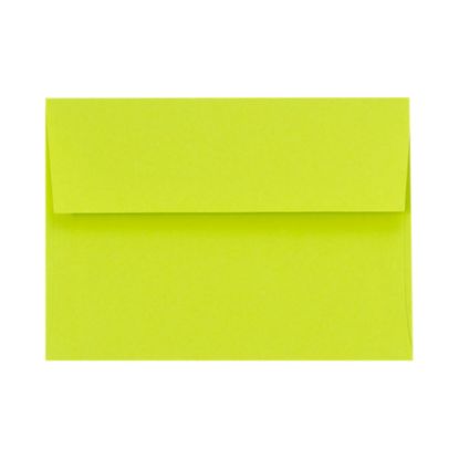 Picture of LUX Invitation Envelopes, A2, Peel & Press Closure, Wasabi, Pack Of 50