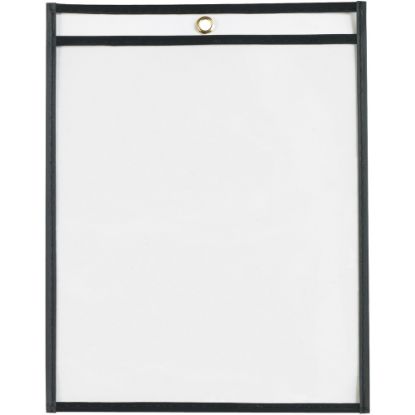 Picture of Partners Brand Job Ticket Holders, 8 1/2in x 11in, Black, Pack Of 25