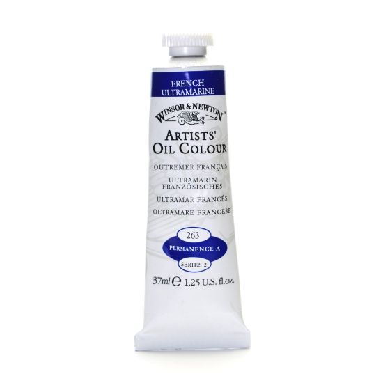 Picture of Winsor & Newton Artists Oil Colors, 37 mL, French Ultramarine, 263